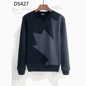 DSQ LIAN Long-sleeved cotton sweatshirt with large maple leaf print（40 styles)-2133