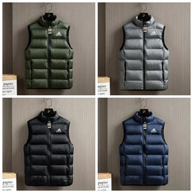 Adidas sports warm stand collar vest-4326