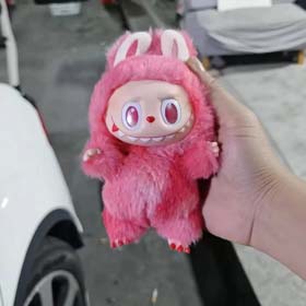 Bubble Mart labubu third generation high quality 1:1 series vinyl plush pendant blind box trendy toy（8 styles）-2438